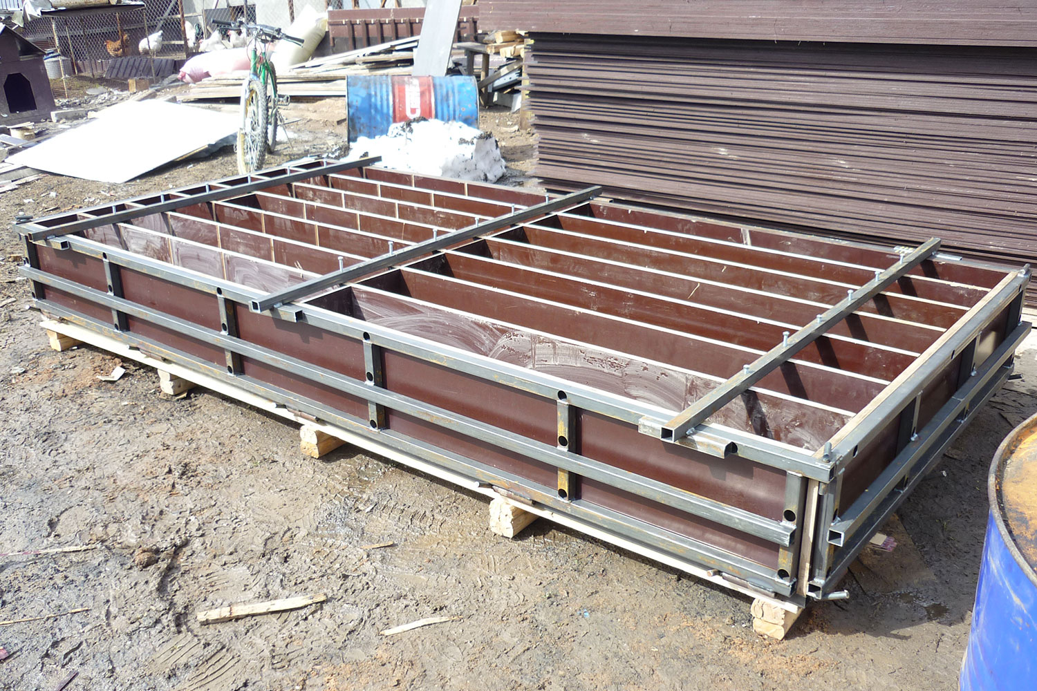 Высокоточные формы на металокаркасе