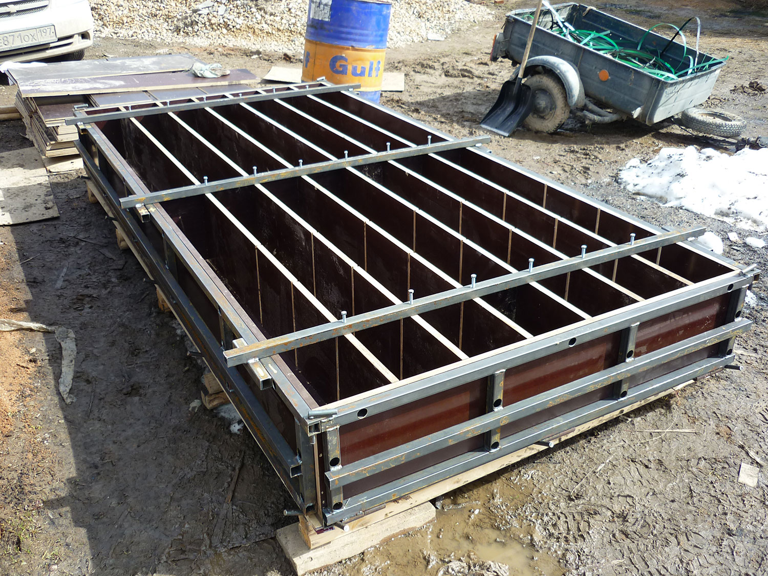 Высокоточные формы на металокаркасе