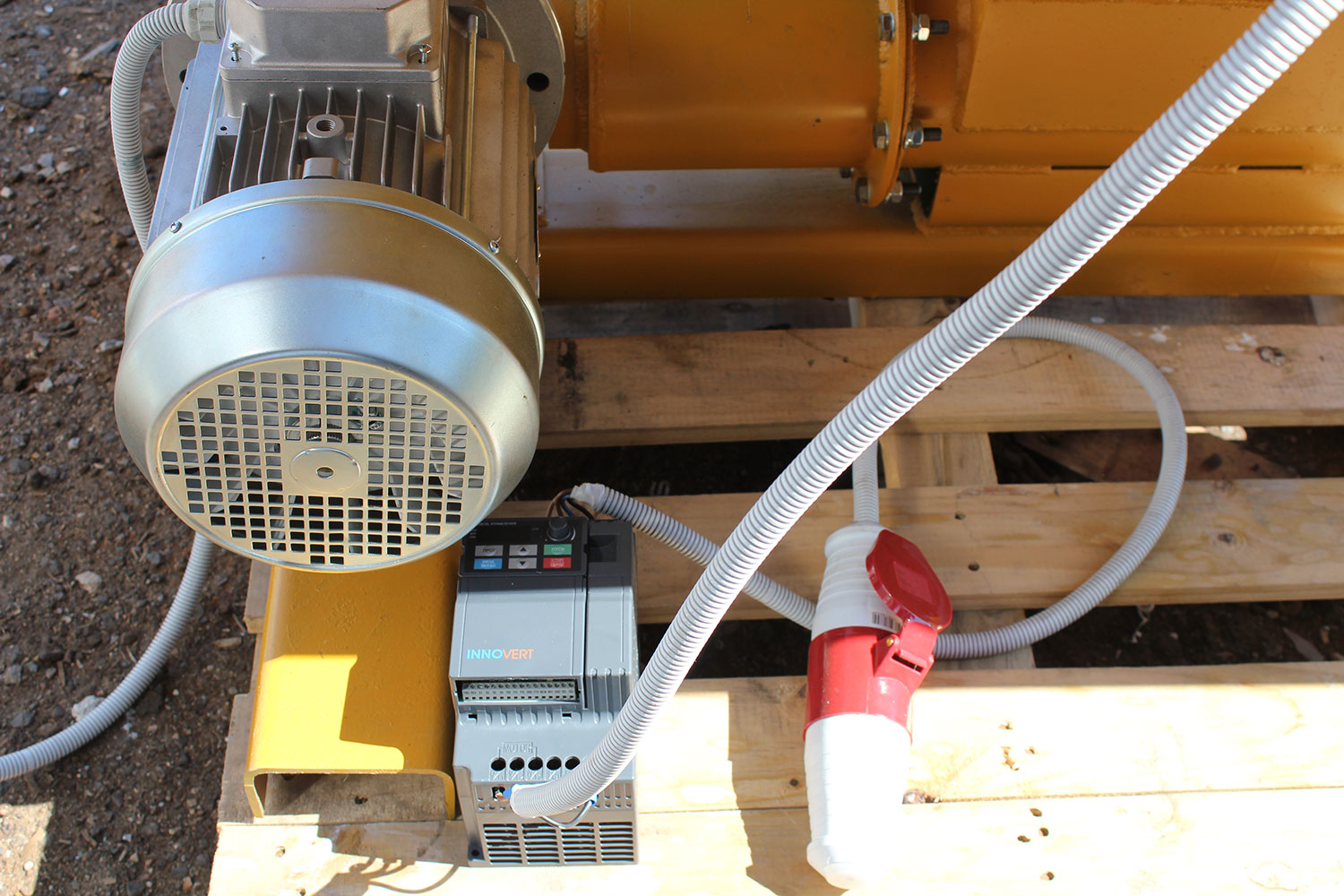 Героторный насос (штукатурная станция)