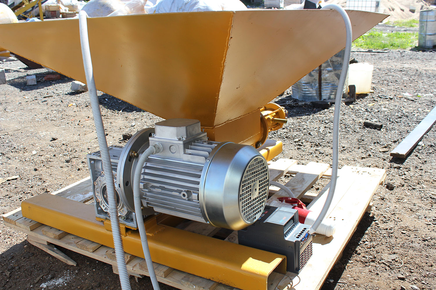 Героторный насос (штукатурная станция)